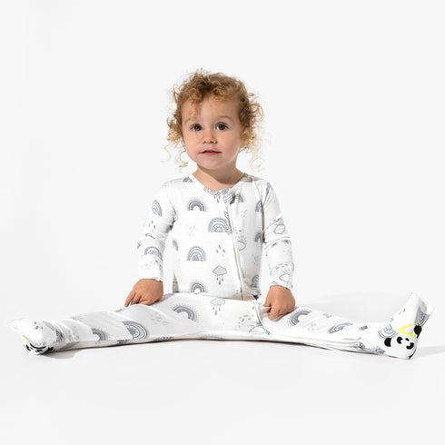 grey-rainbows-bamboo-convertible-footie- at Sophia's Style-4