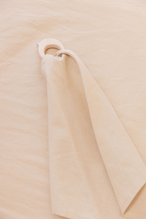 sparrow-linen-maple-ring-teether Wildbird - Sophia's StyleBaby Soothers-1