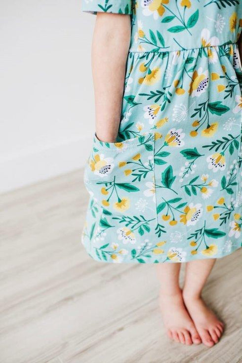 Spring Bouquet Twirl Dress