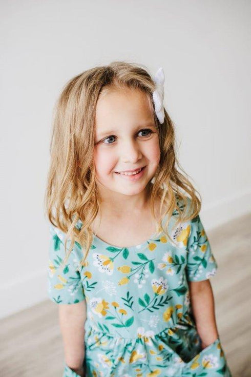 Spring Bouquet Twirl Dress