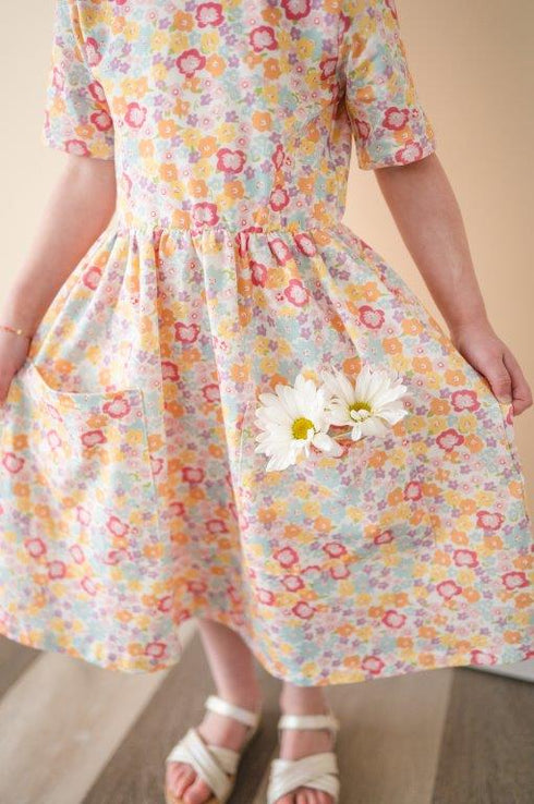 Spring Things Floral Twirl Dress