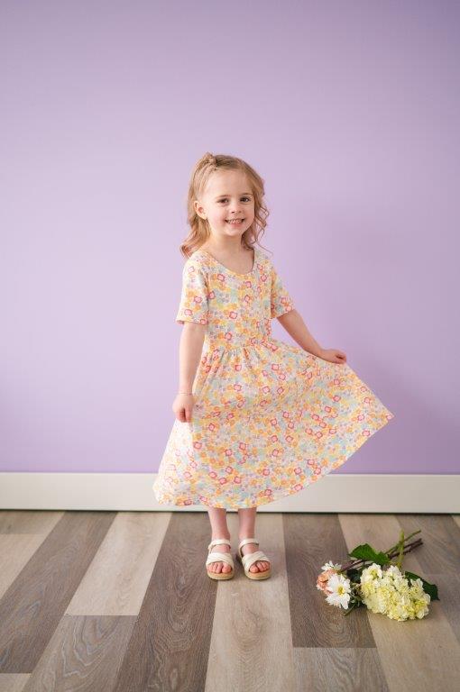 Spring Things Floral Twirl Dress