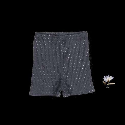 the-printed-short-steel-dot Lovely Littles - Sophia's StyleShort-1