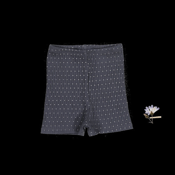 the-printed-short-steel-dot Lovely Littles - Sophia's StyleShort-1
