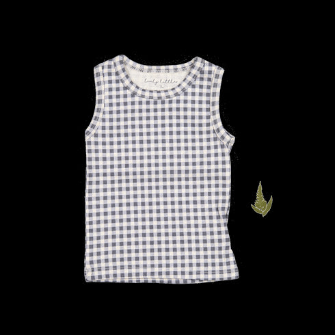 the-printed-tank-steel-gingham Lovely Littles - Sophia's StyleTank-1