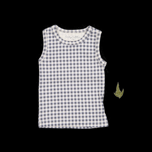 the-printed-tank-steel-gingham Lovely Littles - Sophia's StyleTank-1