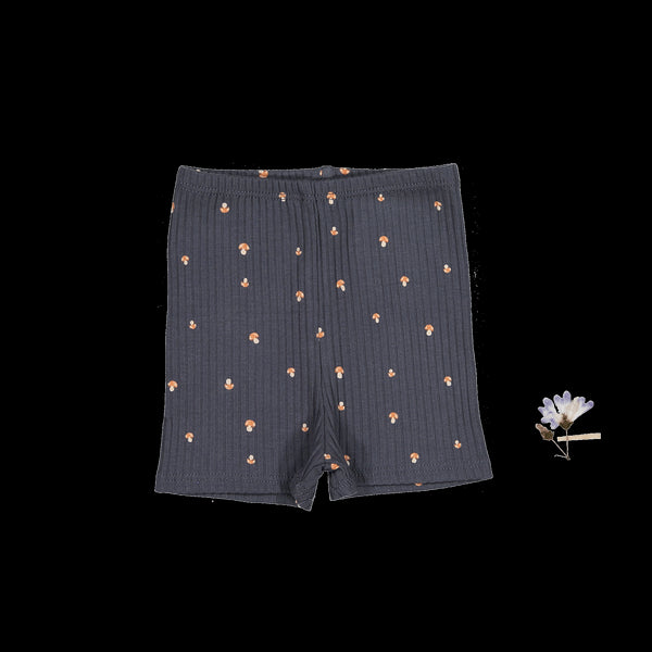 the-printed-short-steel-mushroom Lovely Littles - Sophia's StyleShort-1