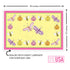 Garden Party Kids Placemat