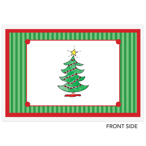 Christmas Tree Kids Placemat