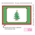 Christmas Tree Kids Placemat