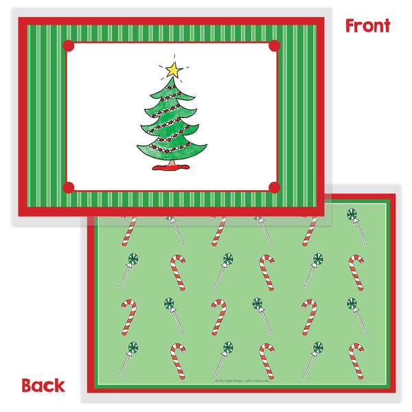 Christmas Tree Kids Placemat