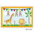 Zoo Friends Kids Placemat