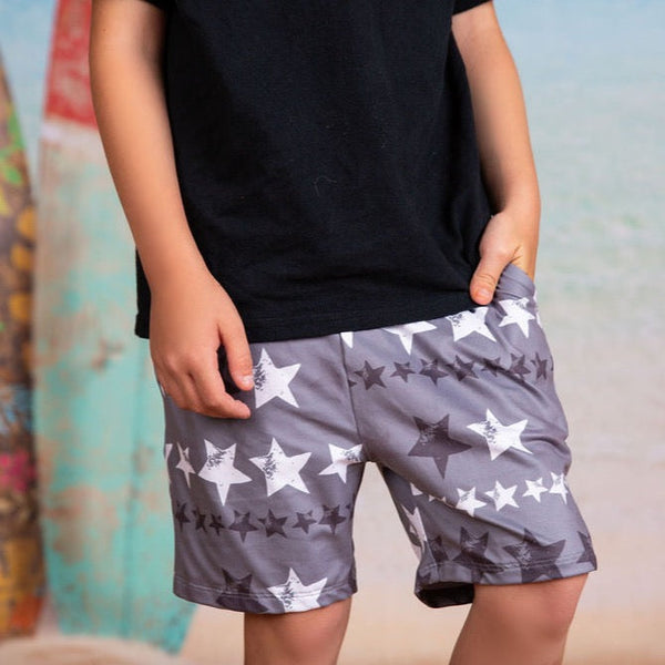 star-shorts-with-pockets-just-for-littles®️ - Sophia's Style Shorts-1