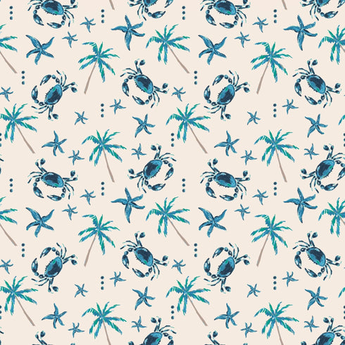 blue-crabs-summer-pajama-set Sweet Bamboo - Sophia's Style-8