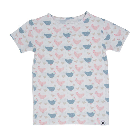 pink-farm-hens-bamboo-summer-pajama-set Sweet Bamboo - Sophia's Style-2