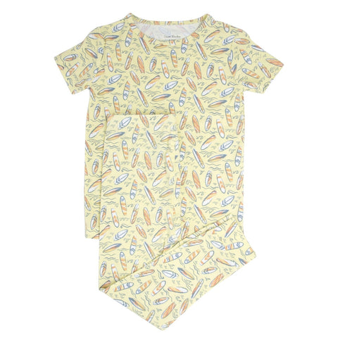 surfboard-waves-big-kid-pajama-s-s Sweet Bamboo - Sophia's StyleBig Kid PJ S/S-1