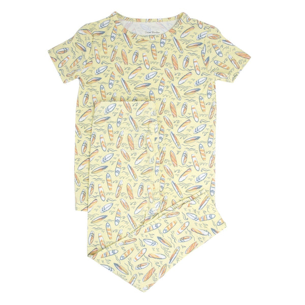 surfboard-waves-big-kid-pajama-s-s Sweet Bamboo - Sophia's StyleBig Kid PJ S/S-1