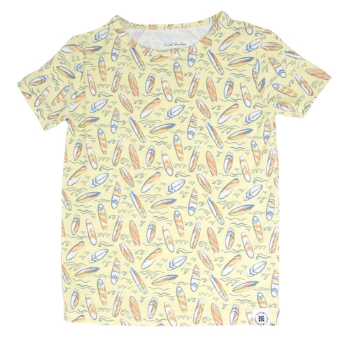 surfboard-waves-big-kid-pajama-s-s Sweet Bamboo - Sophia's Style-2