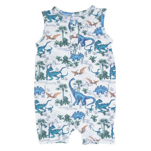 dinosaur-adventures-tank-romper Sweet Bamboo - Sophia's StyleRompers-1