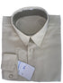 Taupe Rafael Boys Microfiber Long Sleeve Dress Shirt 2T-16