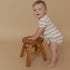 organic-short-sleeve-bubble-romper-terra-stripes-makemake-organics-sophias-styleShort Sleeve Bubble Romper-1
