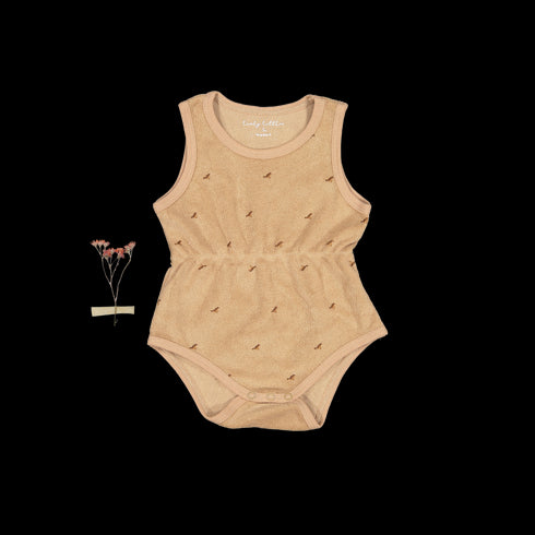 the-terry-romper-birdsong Lovely Littles - Sophia's StyleTank Onesie-1