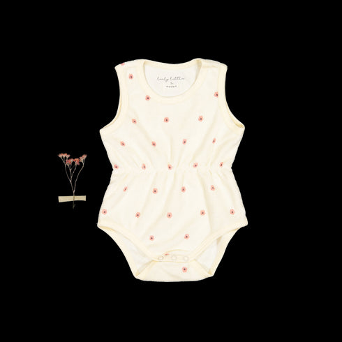 the-terry-romper-butter-flower Lovely Littles - Sophia's StyleTank Onesie-1
