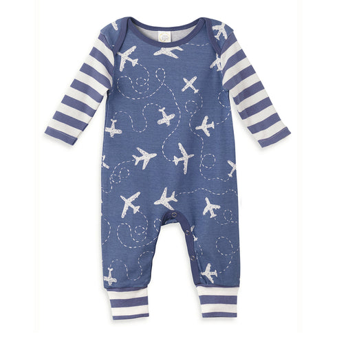 airplane-romper Tesa Babe - Sophia's StyleBaby Boy Clothes-1