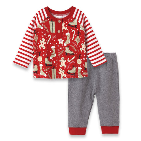 christmas-collage-bamboo-cotton-boys-set Sophia's StyleBaby Boy Clothes-1