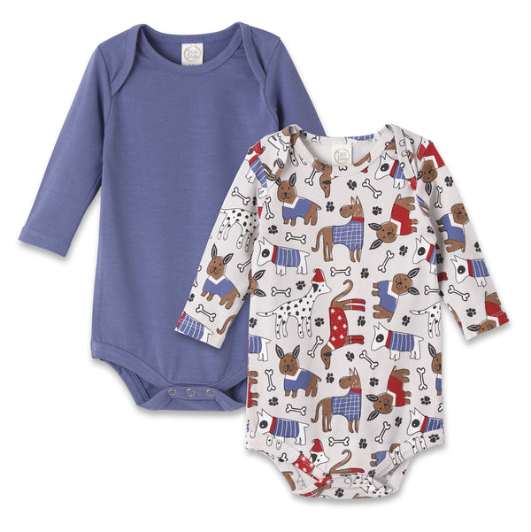 pawsome-pals-set-of-2-bodysuits Tesa Babe - Sophia's StyleBaby Boy Gift Sets-1