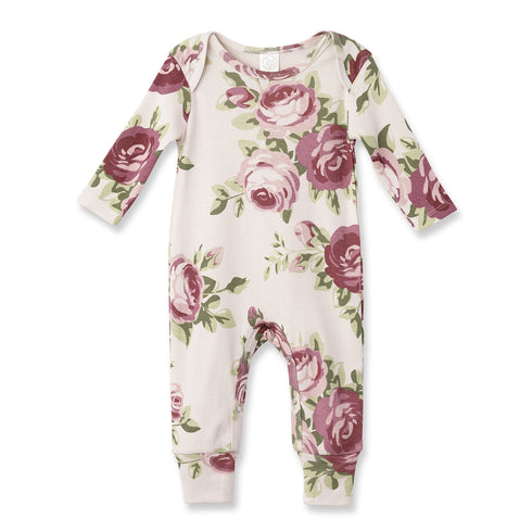 cabbage-rose-cotton-romper Tesa Babe - Sophia's StyleBaby Girl Clothes-1