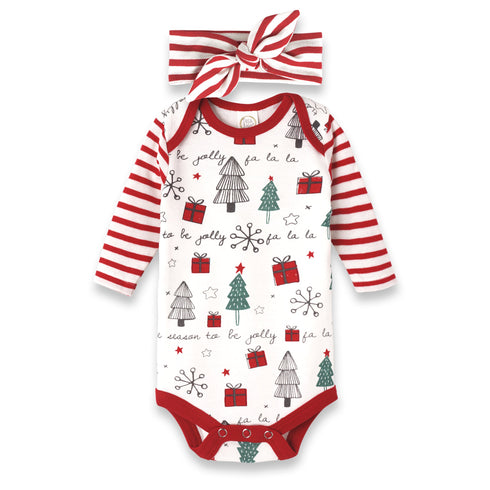 christmas-bodysuit-headband-set-sophias-styleBaby Girl Clothes-1