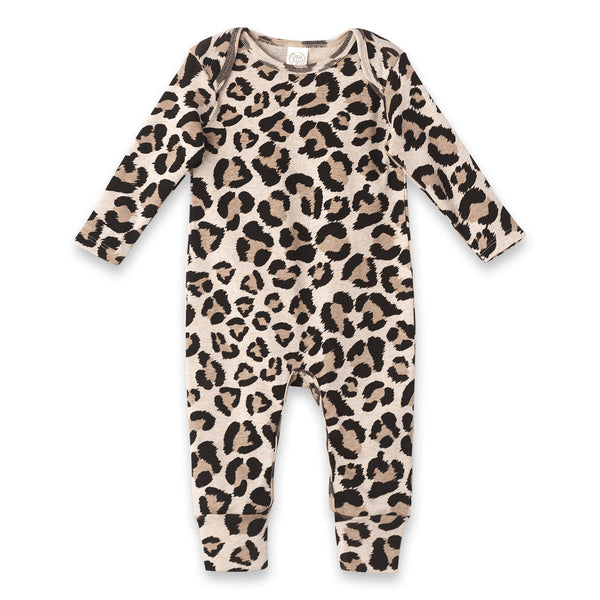 leopard-romper at Sophia's StyleBaby Girl Clothes-1