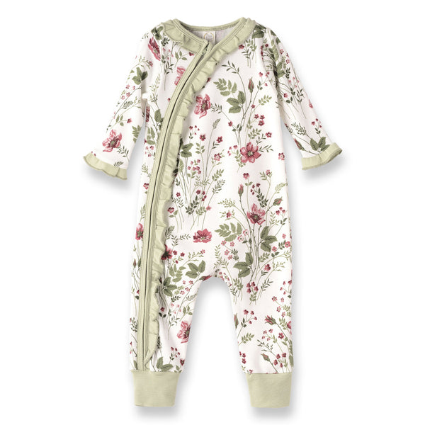 pretty-petals-bamboo-zipper Tesa Babe - Sophia's StyleBaby Girl Clothes-1
