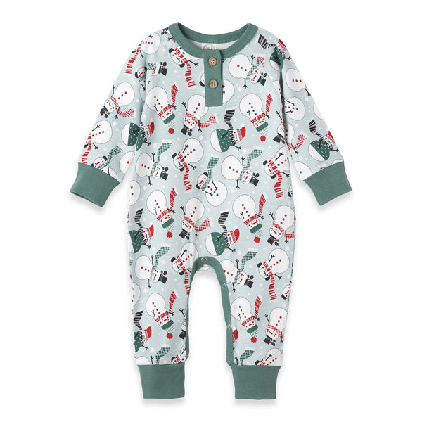 frosty-bamboo-henley-romper Tesa Babe - Sophia's StyleBaby Unisex Clothes-1