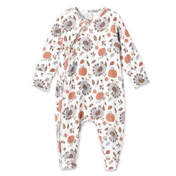 thanksgiving-harvest-bamboo-zipper-romper Tesa Babe - Sophia's StyleBaby Unisex Clothes-1