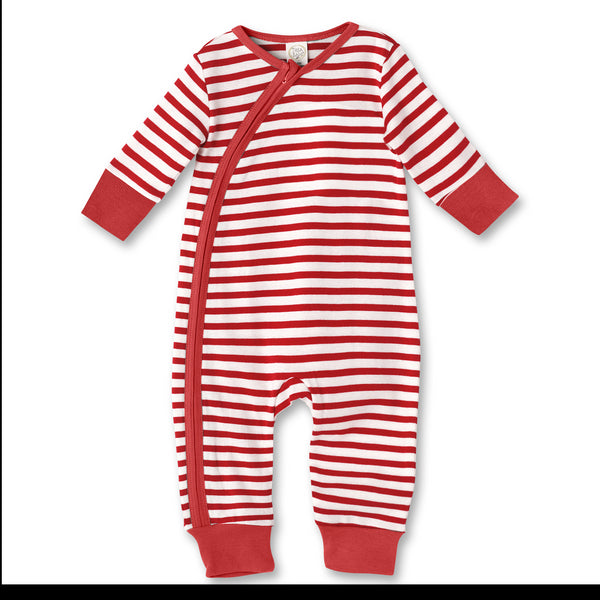 striped-christmas-zipper-romper Tesa Babe - Sophia's StyleBaby Unisex Clothes-1