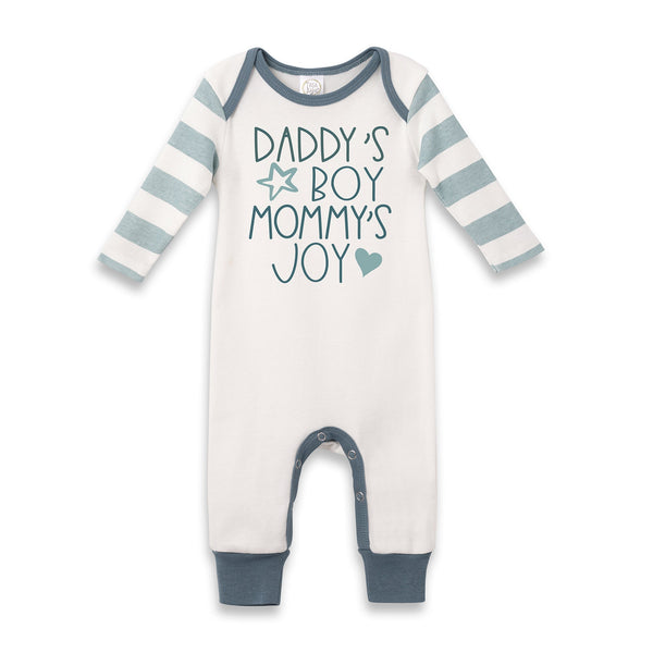 daddys-boy-mommys-joy-romper Tesa Babe - Sophia's StyleBaby Boy Clothes-1