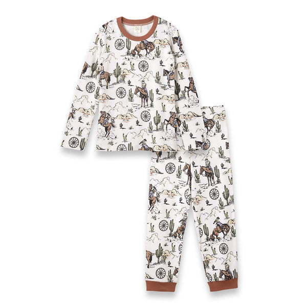 cowboy-on-the-range-bamboo-pajama-set Sophia's StyleBoy's Pajamas-1