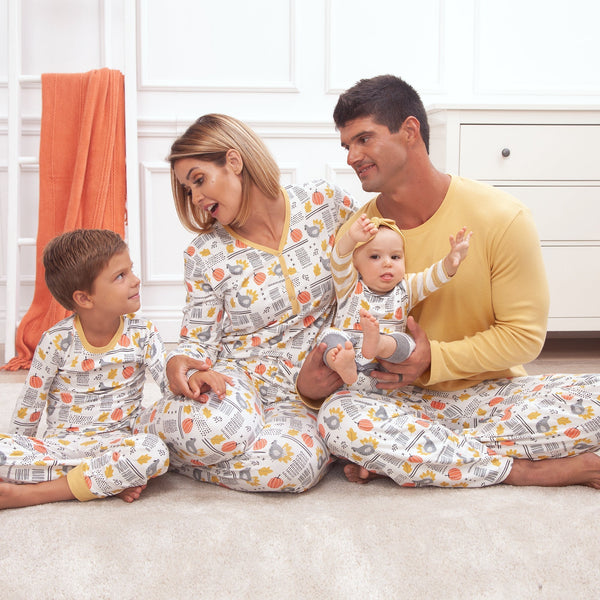 thanksgiving-womens-bamboo-pajama-set Tesa Babe - Sophia's StyleWomen's Loungewear-1