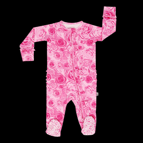 This Must Be Love Ruffle Footie