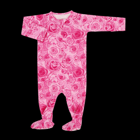 This Must Be Love Zipper Footie