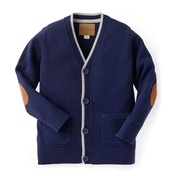 tipped-organic-cardigan-with-elbow-patches-baby Hope & Henry - Sophia's StyleSweaters-1