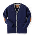 tipped-organic-cardigan-with-elbow-patches Hope & Henry - Sophia's StyleSweaters-1