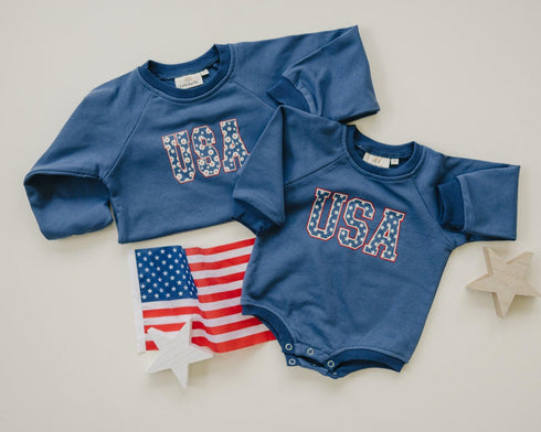 usa-daisy-sweatshirt-romper Little Joy Co - Sophia's Style-3