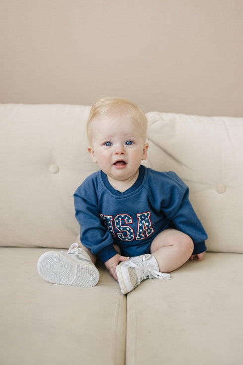 usa-stars-sweatshirt-romper Little Joy Co - Sophia's Style-5