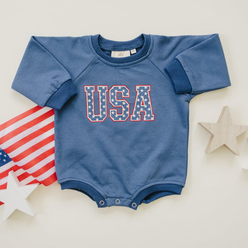 usa-stars-sweatshirt-romper Little Joy Co - Sophia's Style-3