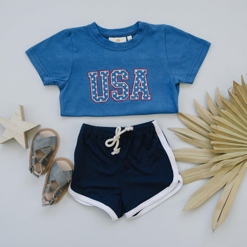 usa-stars-t-shirt Little Joy Co - Sophia's Style-2