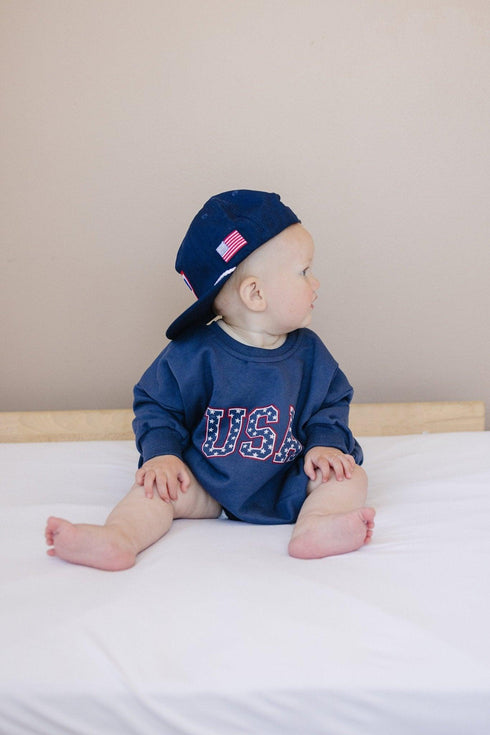 usa-sweatshirt-romper Little Joy Co - Sophia's Style-8