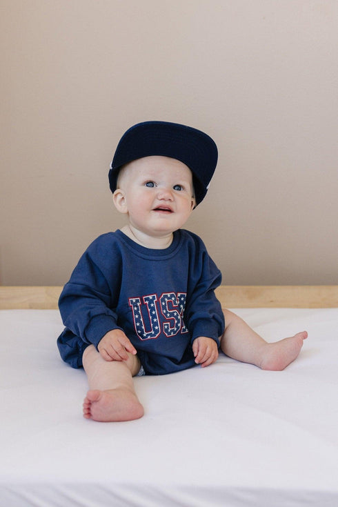 usa-sweatshirt-romper Little Joy Co - Sophia's Style-7
